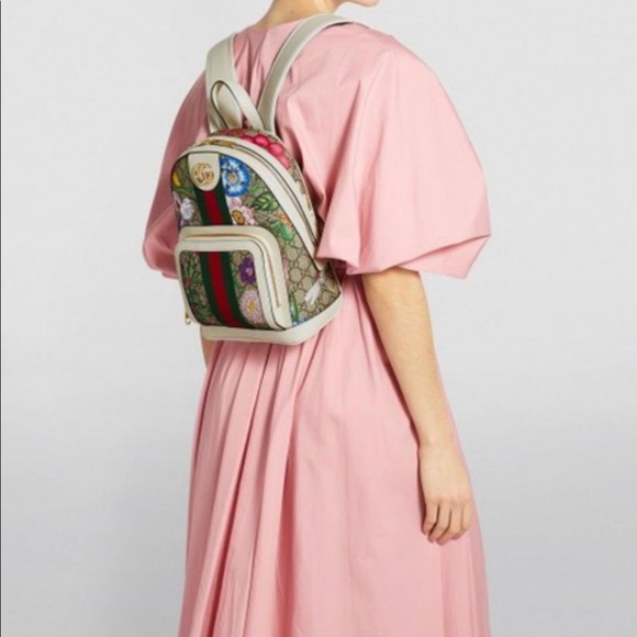 Gucci Backpack original flowers GG - Picture 3 of 3